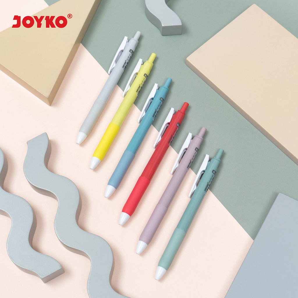 

Joyko Gel Pen 0.5 BLACK Clicker Blitzy / Pen Pulpen Jel Joyko Hitam Cetek GP-359 - RAJA BIGBOX