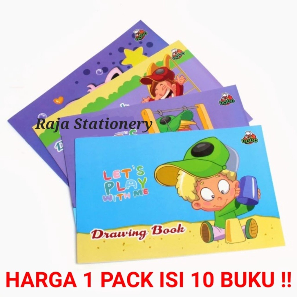 

SIDU DRAWING BOOK A4 BUKU GAMBAR A4 SKETSA DODO BY SINAR DUNIA [10PCS] - RAJA BIGBOX