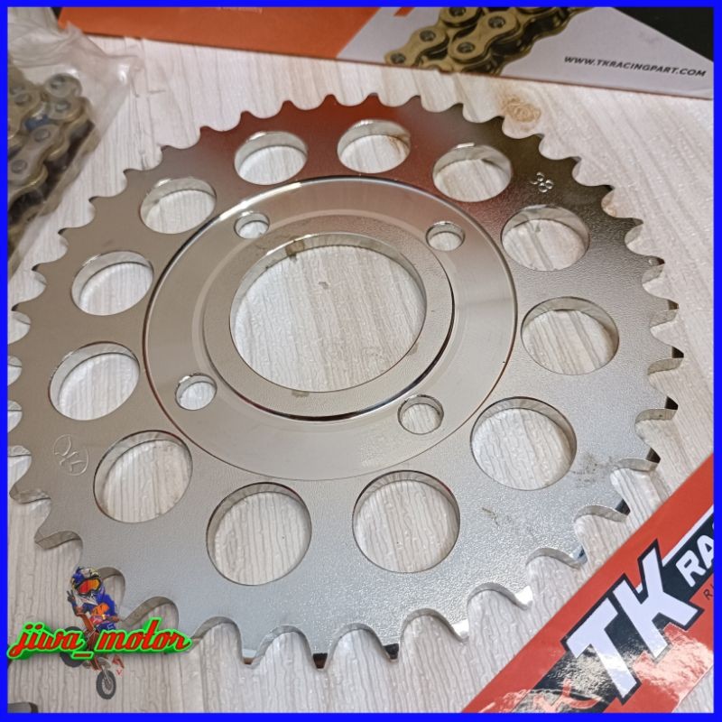 Gear belakang 520 Tiger Revo / Tiger lama TK racing ukuran 35 36 37 38 39 40 41 42