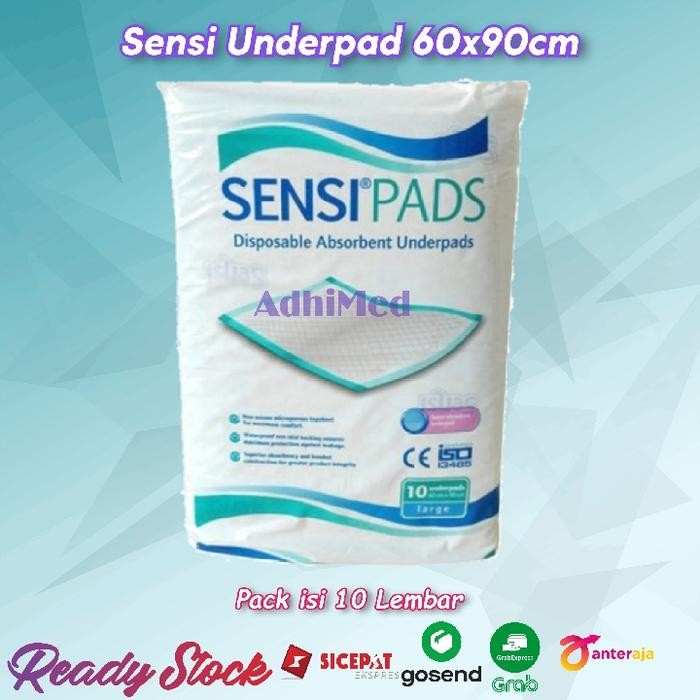 Promo Underpad Sensipad 60X90 Dewasa Ready