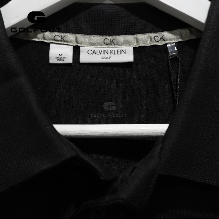 Calvin Klein Golf Planet Polo Shirt Black
