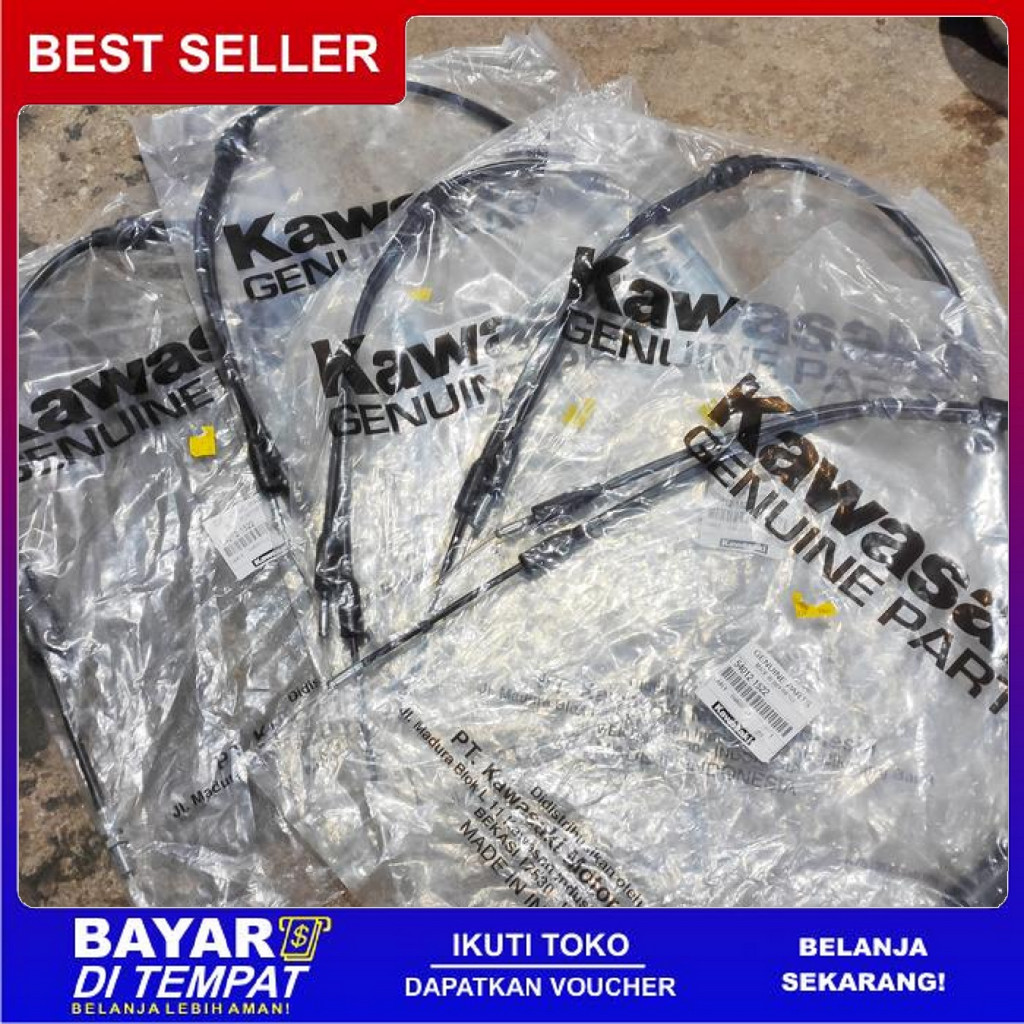 FREE ONGKIR KABEL SENTRING OLOR GAS KONTAN HOLDER KAWASAKI NINJA RR R 150 ORIGINAL BISA COD