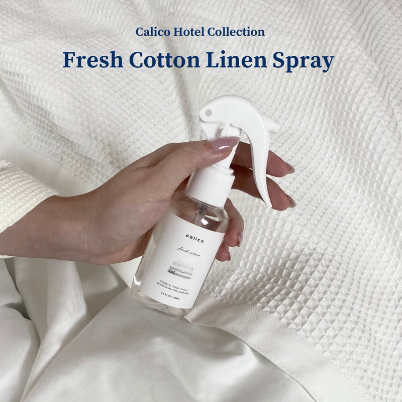 HOTEL COLLECTION - ROOM & LINEN SPRAY FRESH COTTON, PARFUM KHAS HOTEL, LINEN SPRAY COTTON POWDERY,