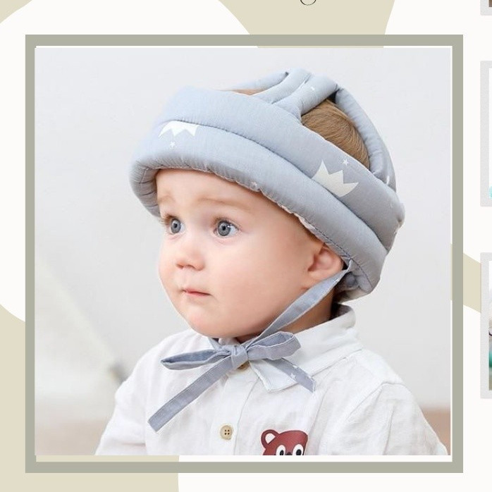 Helm Pelindung Kepala Bayi Pelindung Kepala Bayi Baby Head Protector Readi Makassar