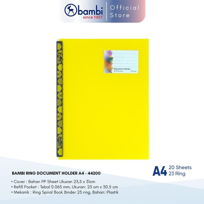 

Bambi Ring Document Holder 44200 A4