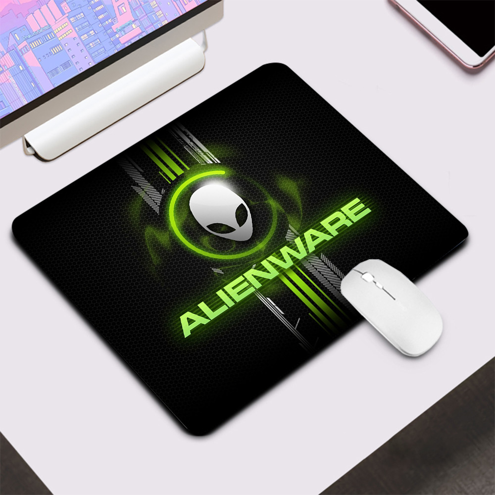 Dell Alienware Small Gaming Mouse Pad Computer Office Mousepad Keyboard Pad Desk Mat Pc Gamer Mouse