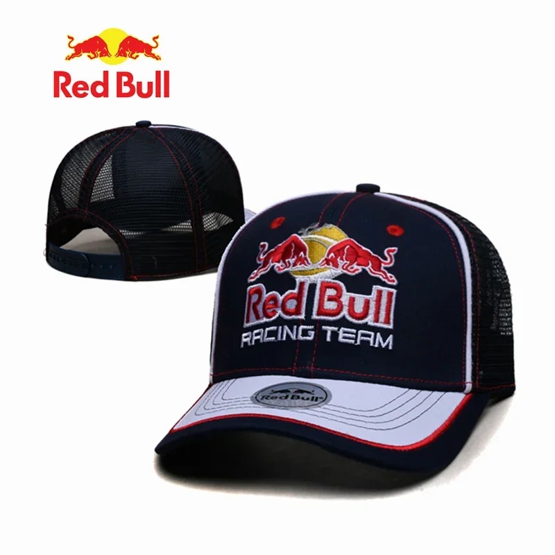 Red Bull Baseball Cap Embroidered Red Bull Sun Hat High Quality Street Trendy Brand Sports Cap Rap
