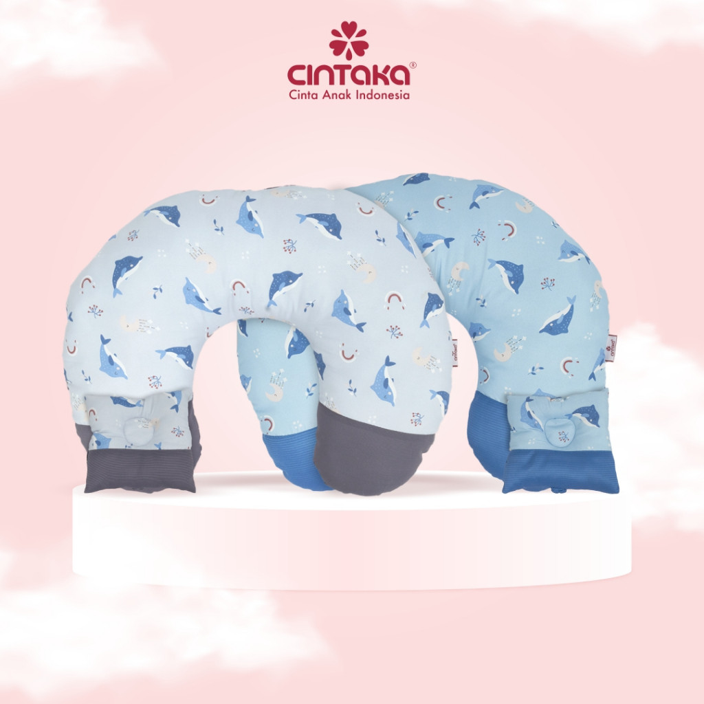CINTAKA BANTAL IBU MENYUSUI + BANTAL TANGAN DOLPHIN SERIES