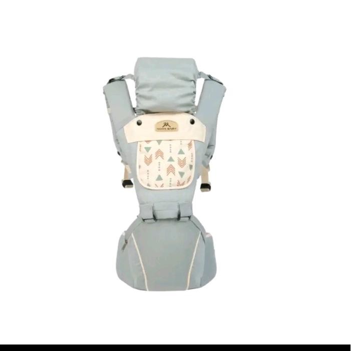 Moms Baby Gendongan Hipseat Panna Wilona Aurora Cloudy -Gratisongkir