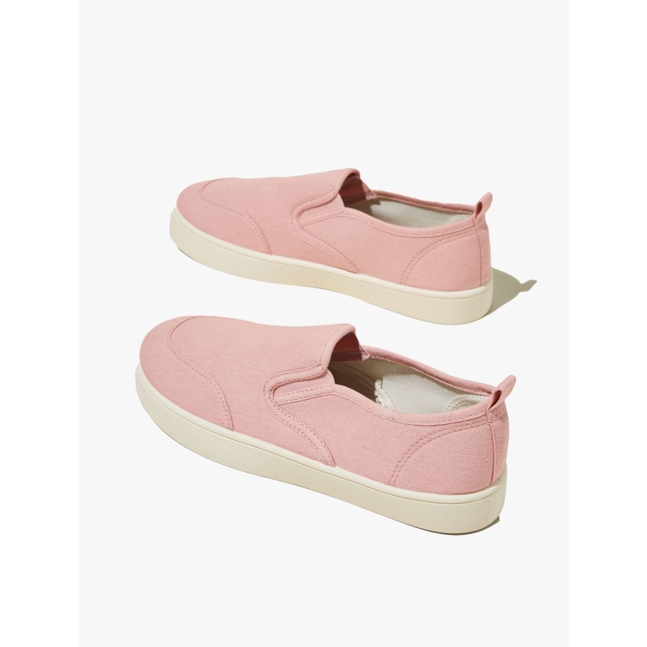 Rubi - Sneakers Wanita - Saylor Slip On Plimsoll - Chalk Pink