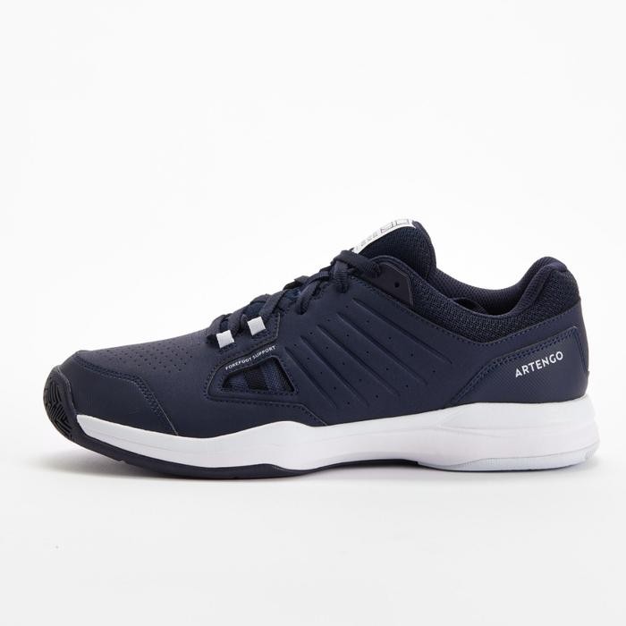 Sepatu Tenis Pria Multi Court 500 - Biru Dongker Putih