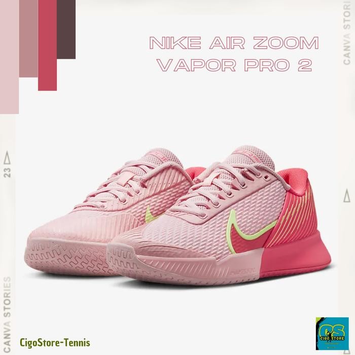 Sepatu Tenis Nike Air Zoom VPR Pro 2 2023 (Pink Bloom)