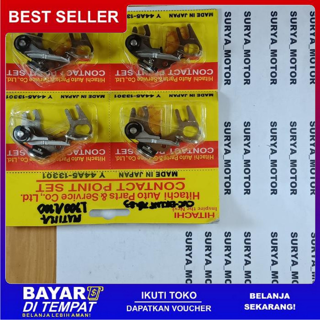 FREE ONGKIR PLATINA DELCO MOBIL L300 MERK HITACHI JAPAN BISA COD