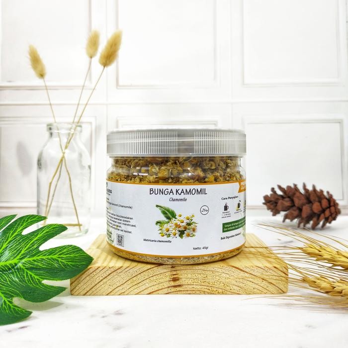 

Teh bunga camomile / Chamomile Flower Tea PREMIUM Asli 45gr