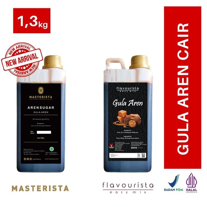 

Masterista Gula Aren Kualitas Premium 1000 ML