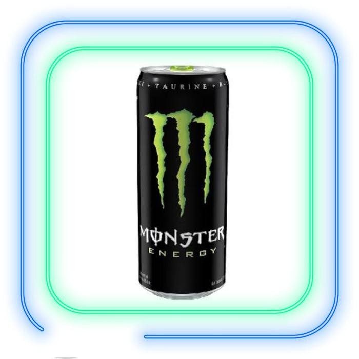 

Monster Energy Drink 355ml.Halal. Minuman Energi