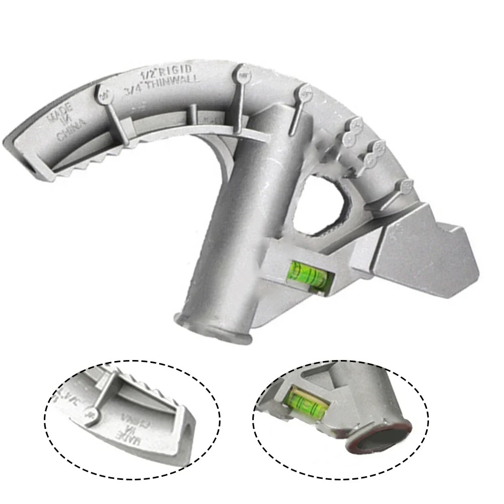 1Pc Conduit Hand Bender Tool Emt Conduit Pipe Bender Manual Bending Head Aluminum For Emt Conduit