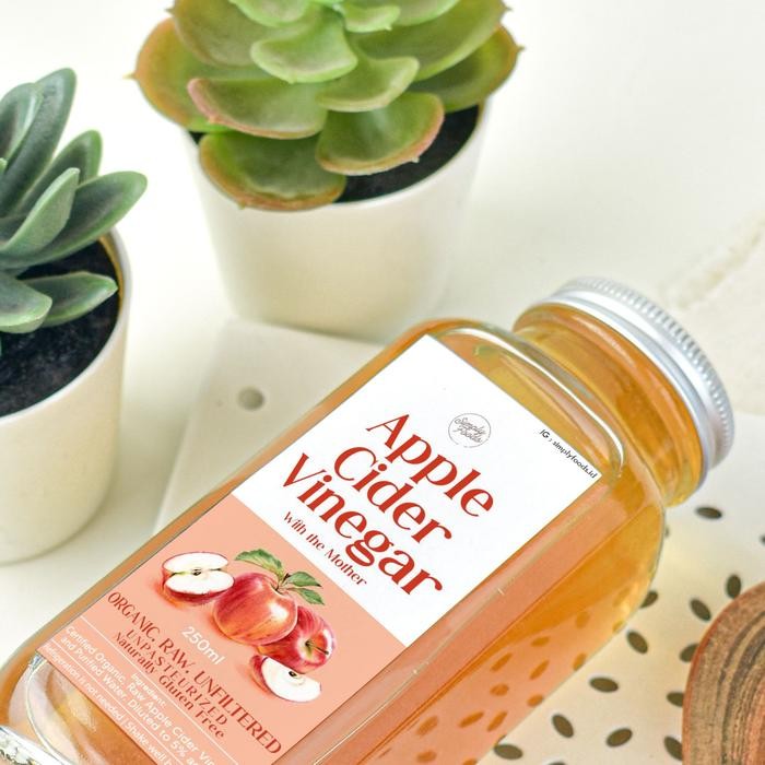 

Simply Apple Cider Vinegar (Cuka Apel) 250 Ml