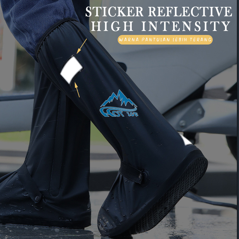 Pelindung Sepatu Anti Air Tahan Air Dari Hujan Cover Sepatu Anti Air Rain Cover Sepatu Sarung Sepatu
