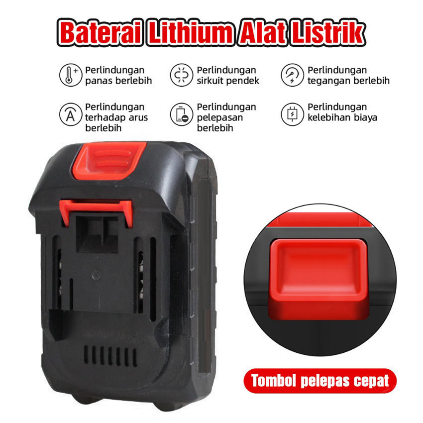 Baterai Makita Gerinda jld bor jld 21V BATERAI IMPACT 888VF