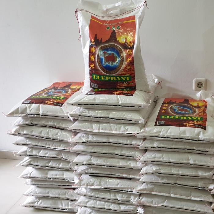 

BERAS PUTIH THAILAND CAP ELEPHANT / GAJAH 10 KG