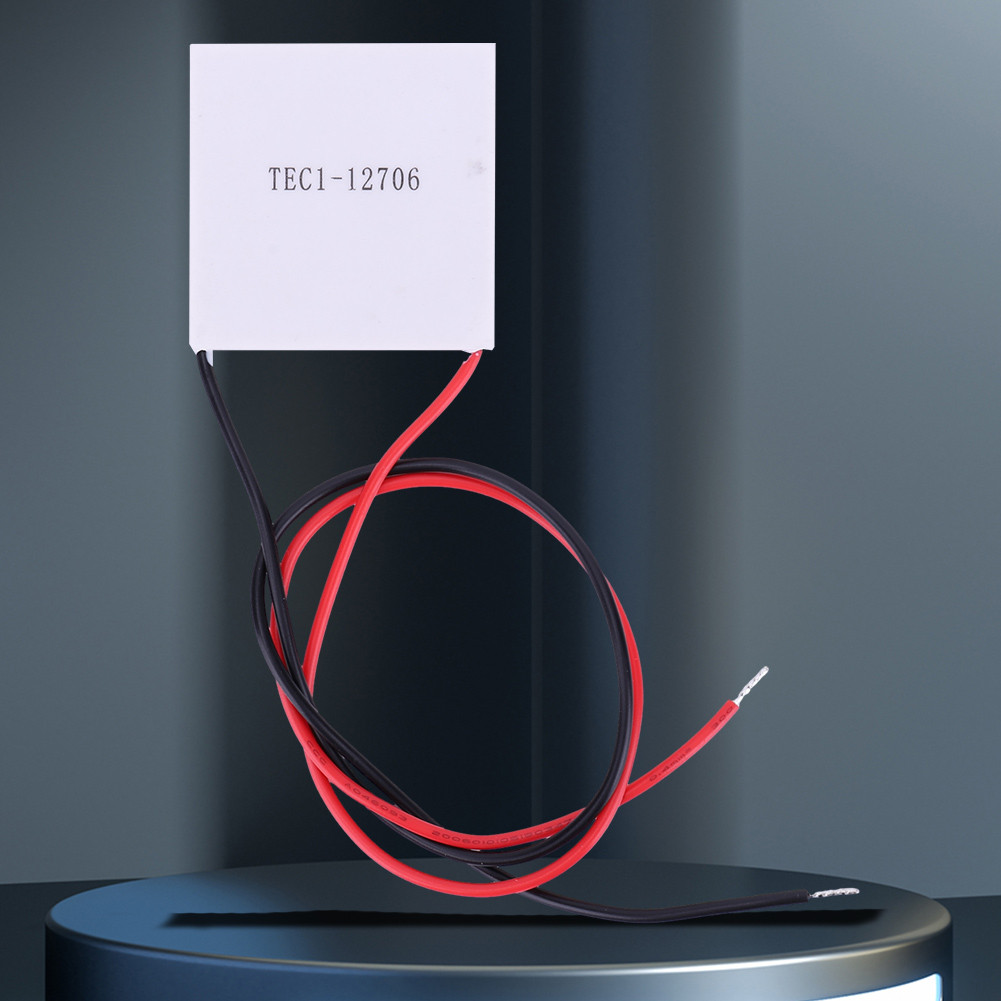 TEC1 12706 Thermoelectric Cooler Peltier Module 12V 5.8A Compact Silent Cooling Solution for Various