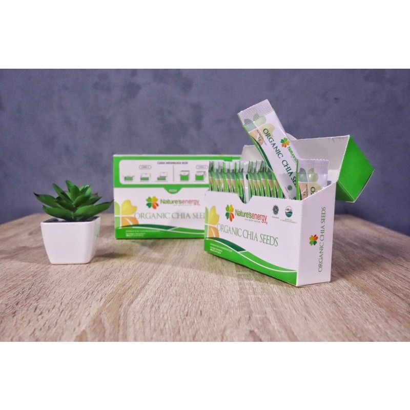 

Organic Chia seed Natures Energy Sachet 5 gram
