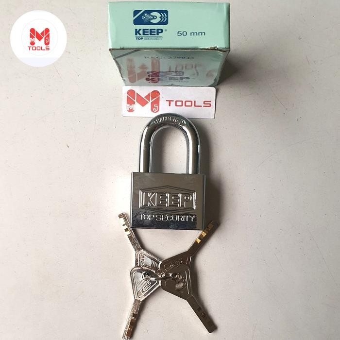 HOT SALE Gembok KEEP 50mm Pendek- KEEP Top Security Lock-KEEP Gembok stainless