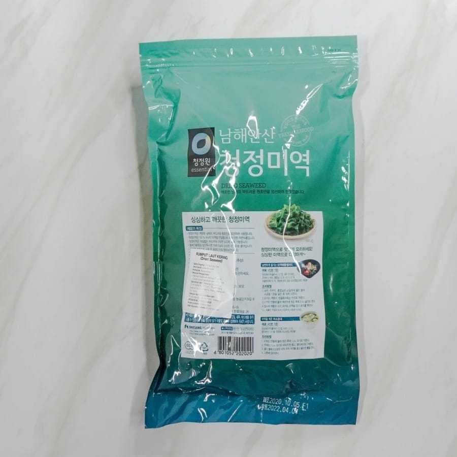 

Daesang Chung Jung One Dried Seaweed Rumput Laut Kering Siap Masak / Miyeok 100g