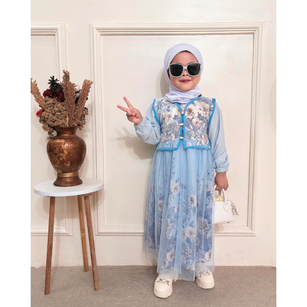 Disc Levana Dress Gamis Anak Perempuan Selina G009