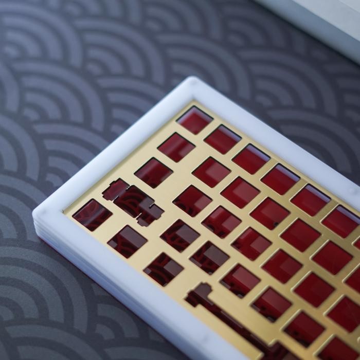 Case Akrilik Vortexseries Gt65 Lite/Gmk67 Wired Custom By Keytastic.Id Terlaris