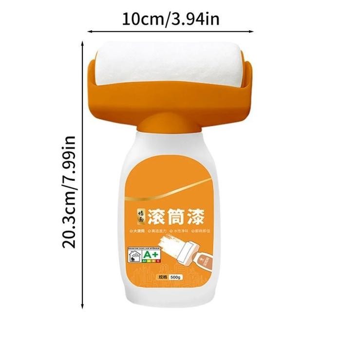 Auradeko Roll Cat Dinding Cat Roller Cat Dinding Roll Untuk Peran Dinding Kotor Universal Cat