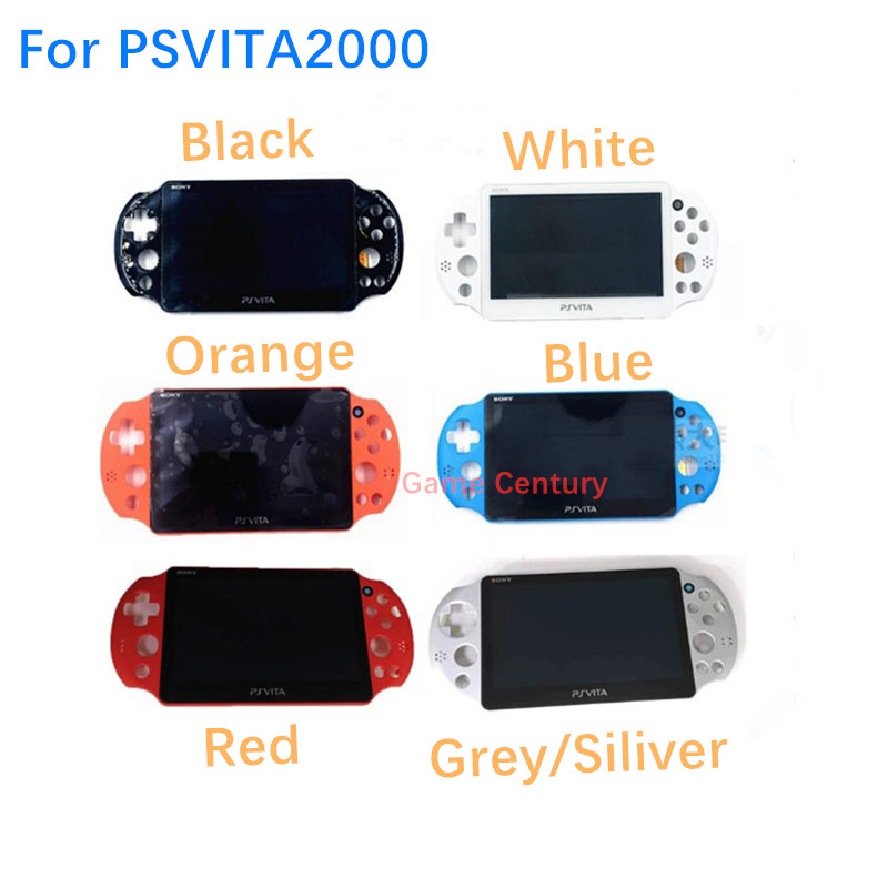 100% New for PS Vita 2000 LCD Screen for PSV 2000 Slim PSV2000 LCD Screen Display Replacement White 