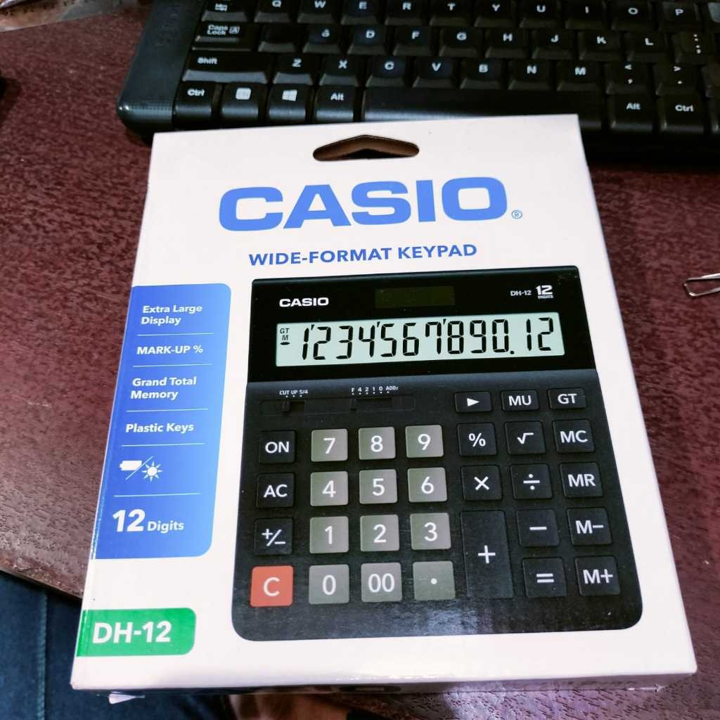 

[READY] ORIGINAL KALKULATOR CASIO DH-12