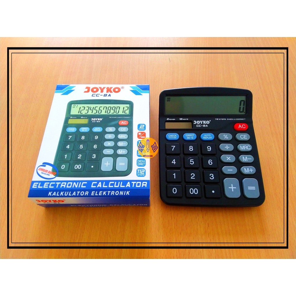 

[READY] Kalkulator Elektronik Joyko CC-8A Electronic Calculator