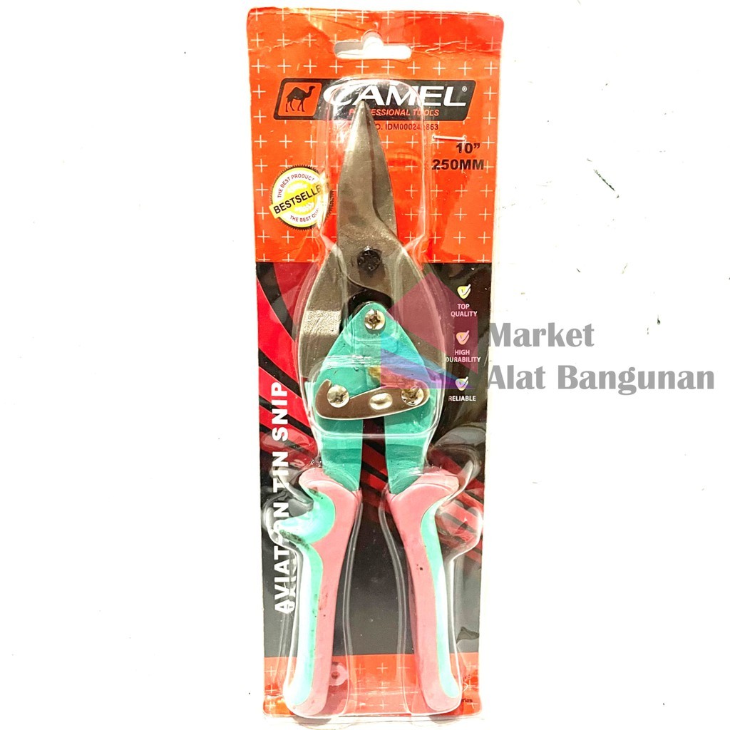 

[READY] Gunting Baja Ringan Holo 10" CAMEL / Gunting Hollow