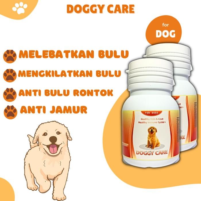 DOGGY CARE- VITAMIN BULU ANJING OBAT ANJING PENUMBUH BULU ANJING