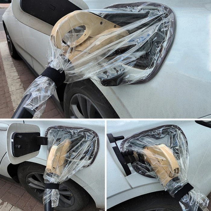 EV Charger Cover EV Charger Car Cover Rainproof Waterproof Car