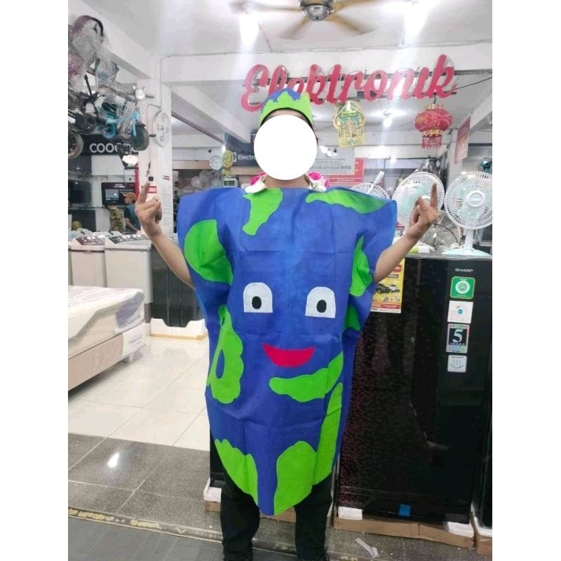 Kostum bunga dan alam semesta dewasa- kostum karnaval