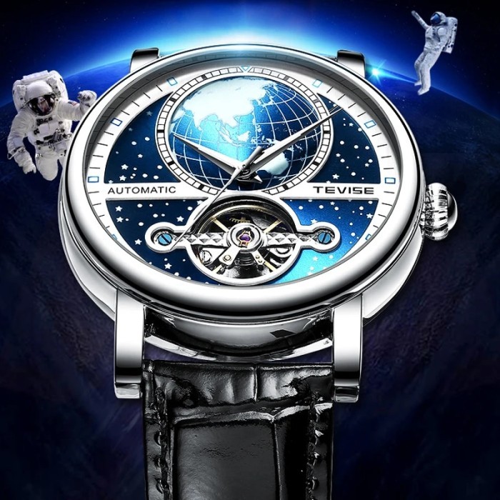 TEVISE Automatic Watch Man Luxury Sport Mechanical Watches Mens