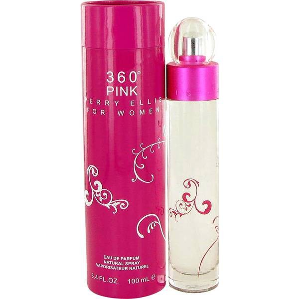 PERRY ELLIS 360 PINK FOR WOMEN 100ML PARFUME ORI UNBOX / REJECT