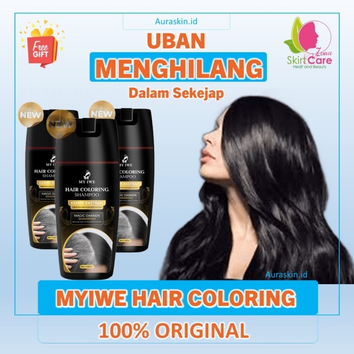 Promo Shampoo Uban Shampoo My Iwe Penghitam Rambut Uban Original Shampoo Anti Uban Menyehatkan