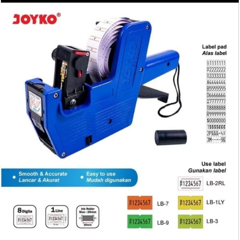 

JOYCO MX-5500M LABELLER(ALAT LABEL 1 BARIS)