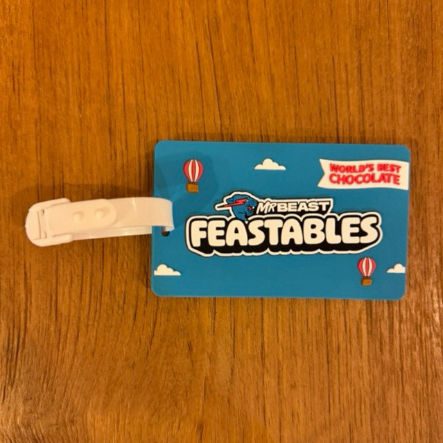 

MrBeast Feastables Bag Tag - Lugage Tag Limited Edition!