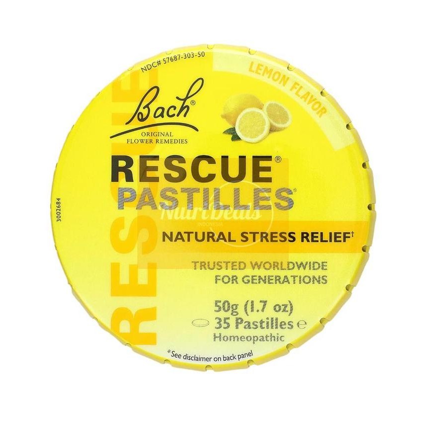 

Bach Rescue Pastilles Stress Relief Lemon Permen Terlaris