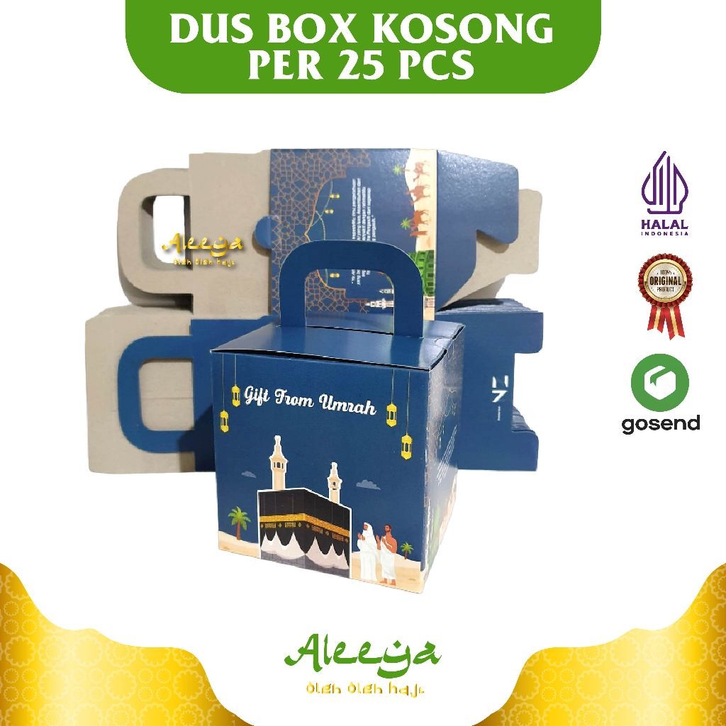 

OLEH OLEH HAJI DAN UMROH DUS BOX KOSONG KOTAK UNIK MOTIF TERBARU PAKET PER 25 PCS