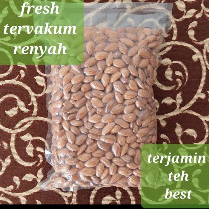 

kacang almond mentah raw 1kg Terlaris