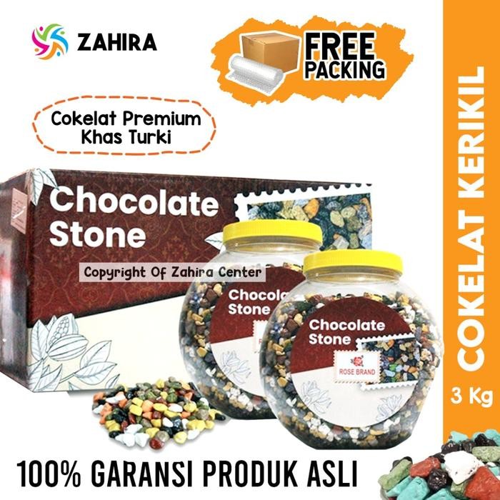 

COKELAT Kerikil ROSE BRAND Premium BPOM 3KG Kemasan Toples Rose Brand Moodbooster Oleh oleh Haji