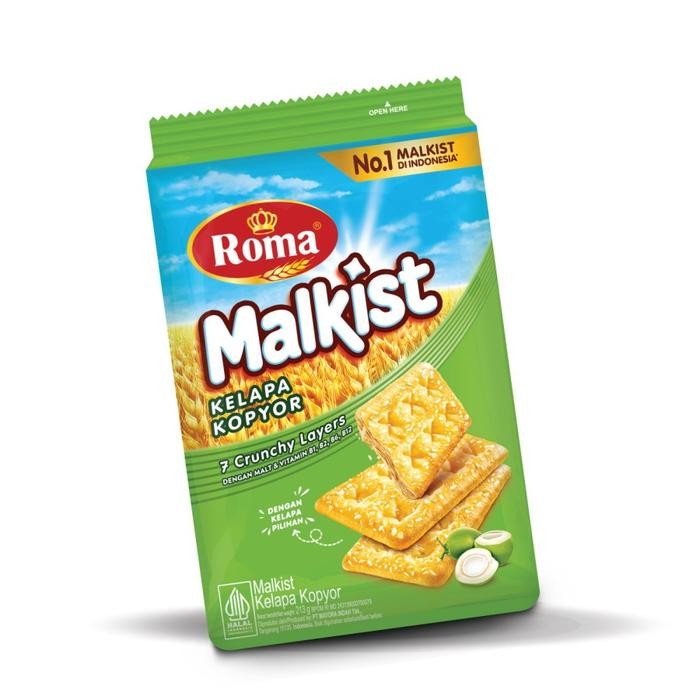 

Roma Biskuit Malkist Kelapa Kopyor - 200 gr (Harga Karton) Terlaris