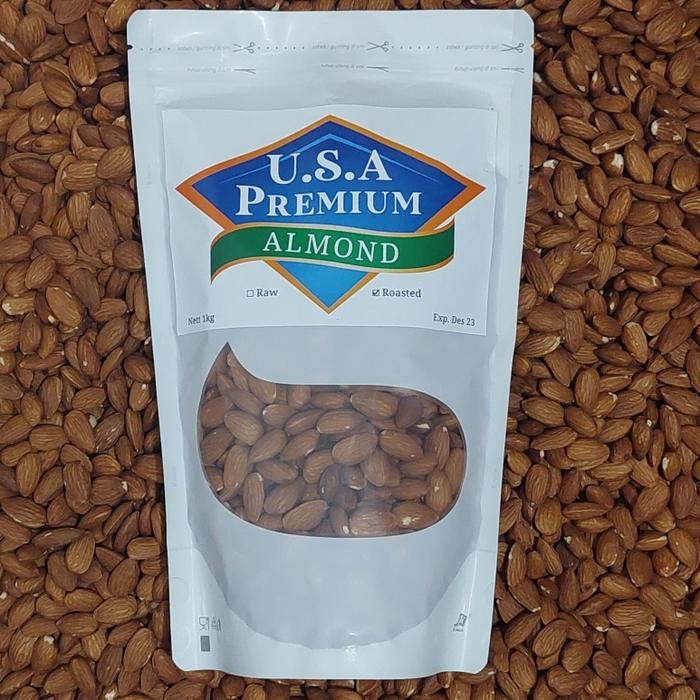 

roasted almond panggang 1kg Terlaris